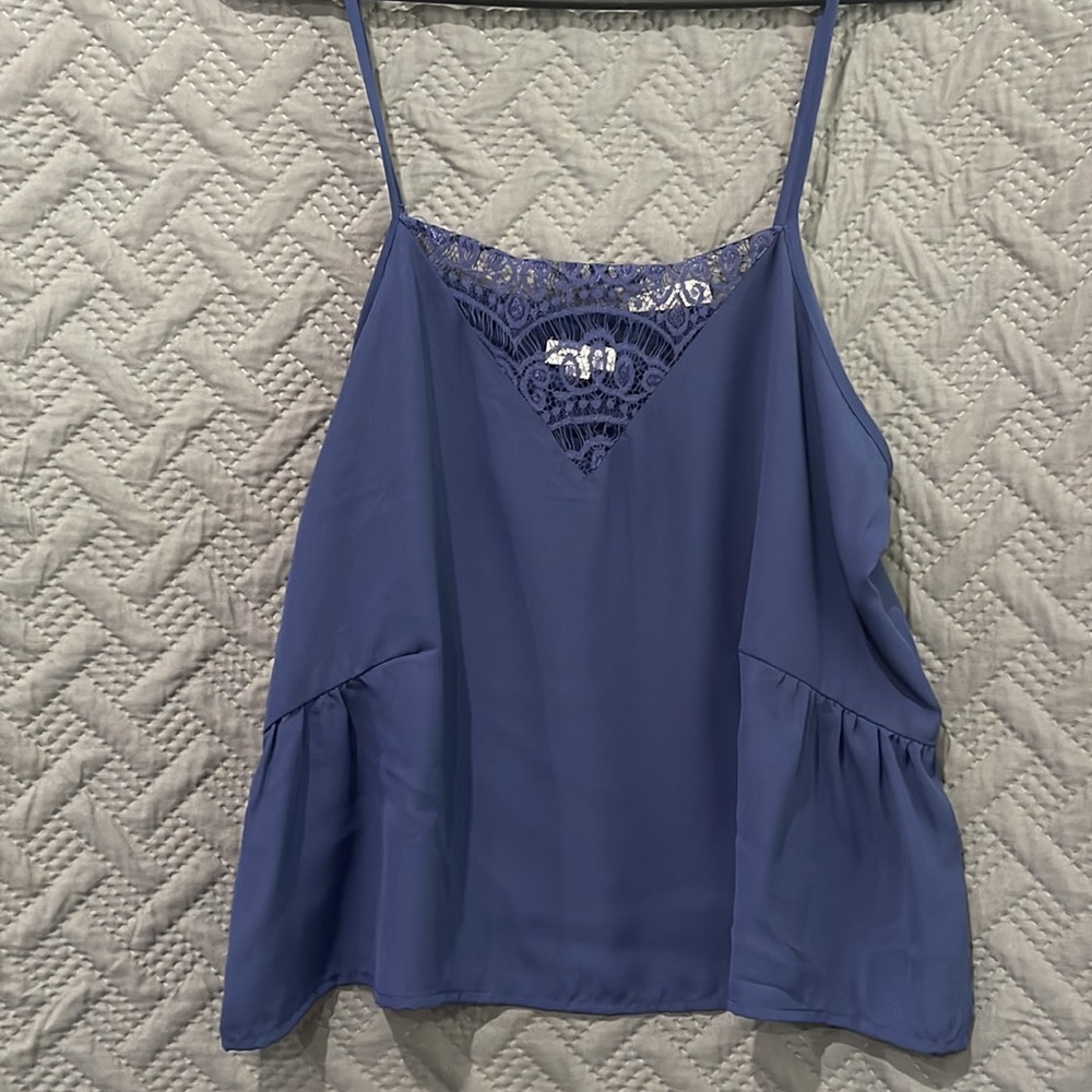 Love fire Royal Blue Tank Top